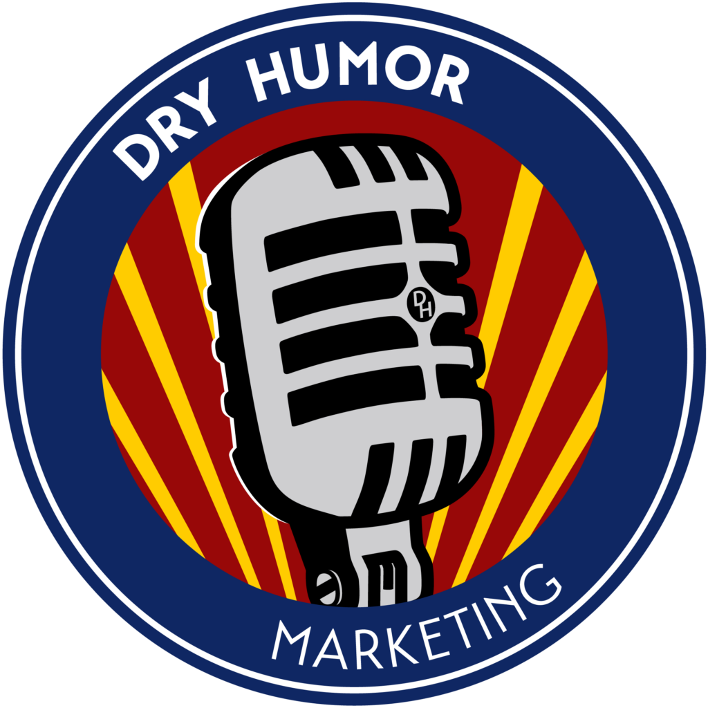 Dry Humor Marketing Logo